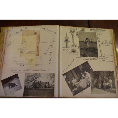 324A - An early 20th century photograph and scrap album mostly Devon and Dorset country houses