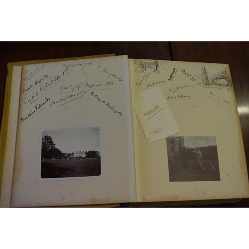 324A - An early 20th century photograph and scrap album mostly Devon and Dorset country houses