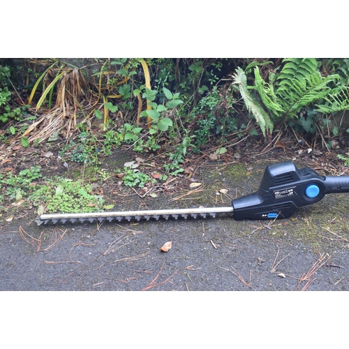 7 - A MacAllister electric hedge trimmer, removal cost A