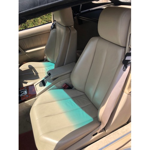 54 - A 1995 Mercedes-Benz 280SL
Registration number M642 TMG
V5C
MOT expires February 2021
Red with a cha... 