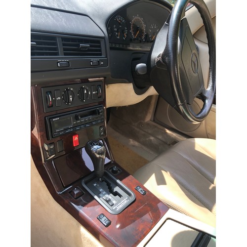 54 - A 1995 Mercedes-Benz 280SL
Registration number M642 TMG
V5C
MOT expires February 2021
Red with a cha... 