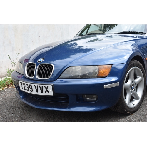 59 - A 1999 BMW Z3 Roadster 2.8
Registration number T239 VVX
Chassis number WBADM32000LE92600
Engine numb... 