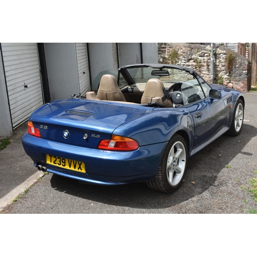 59 - A 1999 BMW Z3 Roadster 2.8
Registration number T239 VVX
Chassis number WBADM32000LE92600
Engine numb... 
