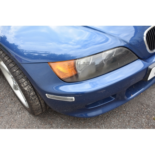 59 - A 1999 BMW Z3 Roadster 2.8
Registration number T239 VVX
Chassis number WBADM32000LE92600
Engine numb... 