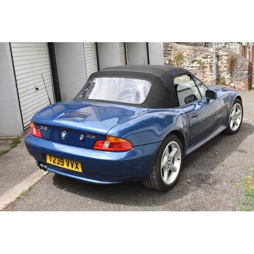 59 - A 1999 BMW Z3 Roadster 2.8
Registration number T239 VVX
Chassis number WBADM32000LE92600
Engine numb... 