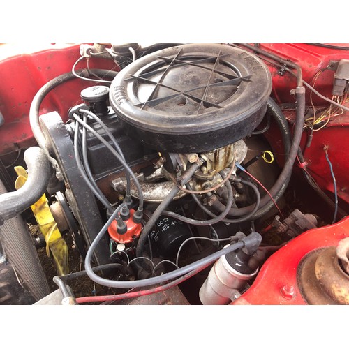 60 - A 1979 Ford Capri 1.6 GL 
Registration number AEU 475V
MOT expired in June 2019
Red with a red inter... 