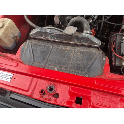 60 - A 1979 Ford Capri 1.6 GL 
Registration number AEU 475V
MOT expired in June 2019
Red with a red inter... 