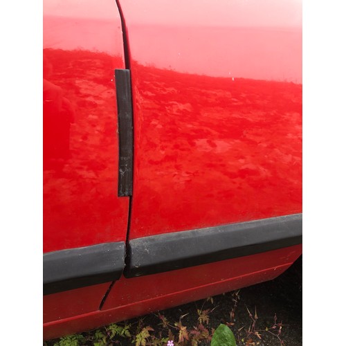 60 - A 1979 Ford Capri 1.6 GL 
Registration number AEU 475V
MOT expired in June 2019
Red with a red inter... 
