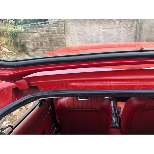 60 - A 1979 Ford Capri 1.6 GL 
Registration number AEU 475V
MOT expired in June 2019
Red with a red inter... 