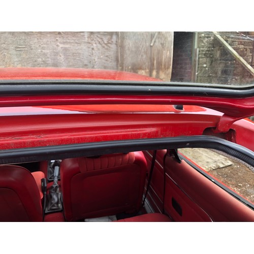 60 - A 1979 Ford Capri 1.6 GL 
Registration number AEU 475V
MOT expired in June 2019
Red with a red inter... 