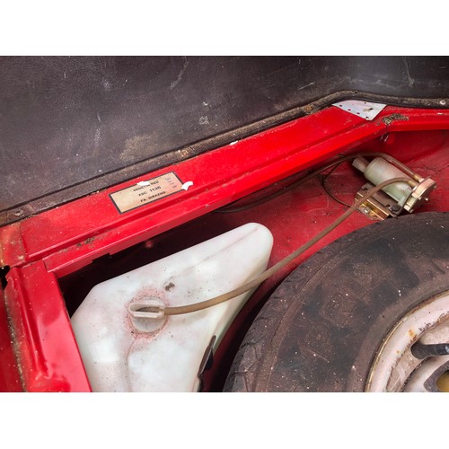 60 - A 1979 Ford Capri 1.6 GL 
Registration number AEU 475V
MOT expired in June 2019
Red with a red inter... 