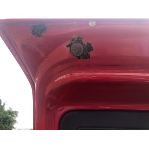 60 - A 1979 Ford Capri 1.6 GL 
Registration number AEU 475V
MOT expired in June 2019
Red with a red inter... 