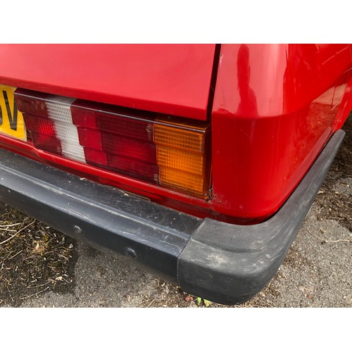 60 - A 1979 Ford Capri 1.6 GL 
Registration number AEU 475V
MOT expired in June 2019
Red with a red inter... 