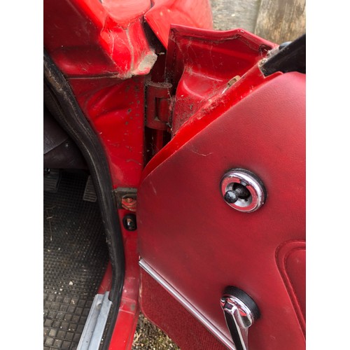 60 - A 1979 Ford Capri 1.6 GL 
Registration number AEU 475V
MOT expired in June 2019
Red with a red inter... 