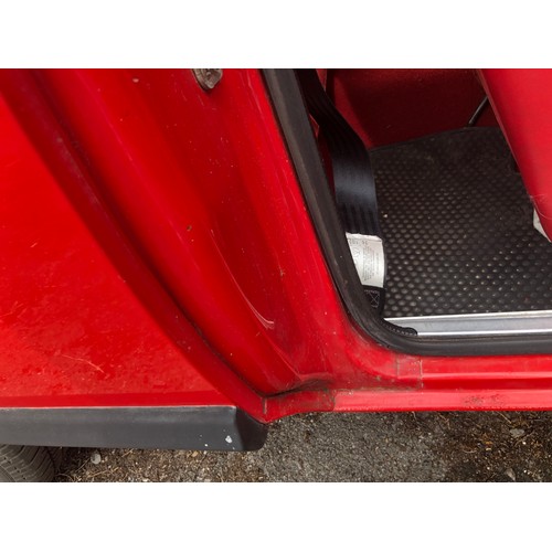 60 - A 1979 Ford Capri 1.6 GL 
Registration number AEU 475V
MOT expired in June 2019
Red with a red inter... 