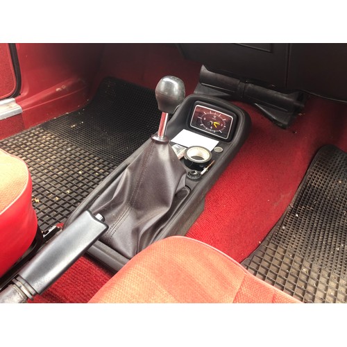 60 - A 1979 Ford Capri 1.6 GL 
Registration number AEU 475V
MOT expired in June 2019
Red with a red inter... 