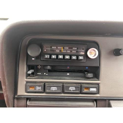 60 - A 1979 Ford Capri 1.6 GL 
Registration number AEU 475V
MOT expired in June 2019
Red with a red inter... 