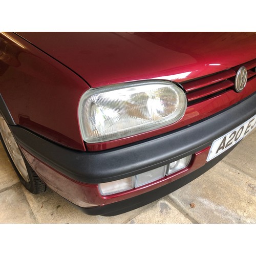 69 - A 1996 VW Golf GTI
Registration number A20 EJY
Chassis number WVWZZZ1HZVW185360
Engine number AGG103... 