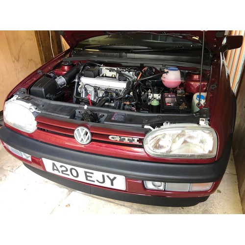 69 - A 1996 VW Golf GTI
Registration number A20 EJY
Chassis number WVWZZZ1HZVW185360
Engine number AGG103... 