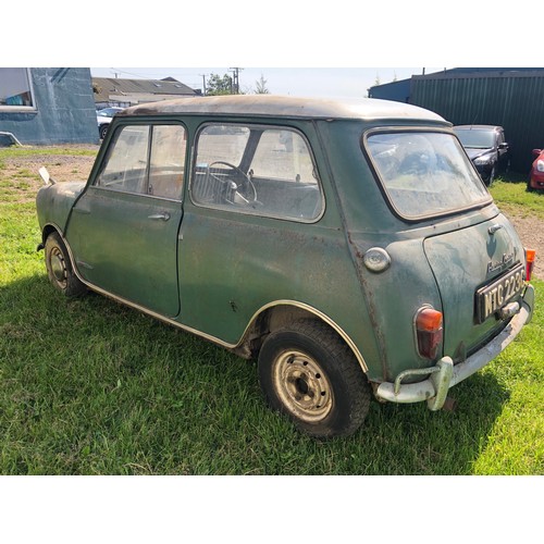 72 - A 1965 Austin Mini Cooper S 
Registration number MTC 223C
Chassis number C-A257--552256
Engine numbe... 
