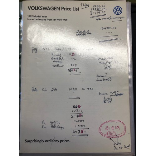 69 - A 1996 VW Golf GTI
Registration number A20 EJY
Chassis number WVWZZZ1HZVW185360
Engine number AGG103... 