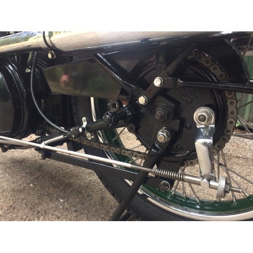 A 1936 BSA Blue Star Q21 500cc OHV Frame Number D62795 Engine Number ...