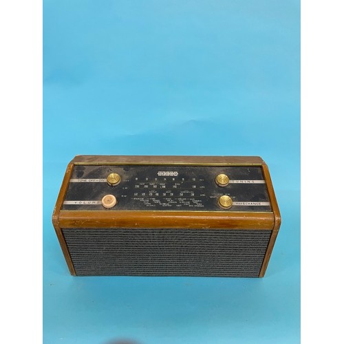 16 - A Decca radio, 53 cm wide, and various other vintage radios (qty)