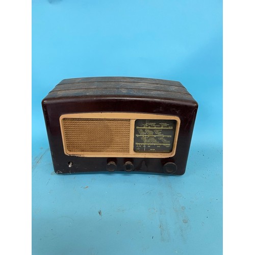 2 - A Bush radio, type VHF90, and nine others (10)