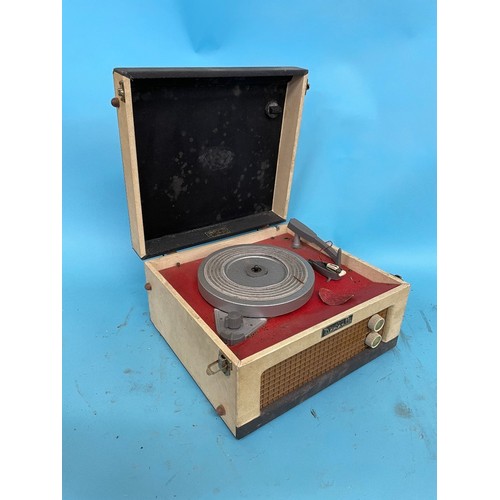 5 - A Dansette Conquest record player, and four others (5)