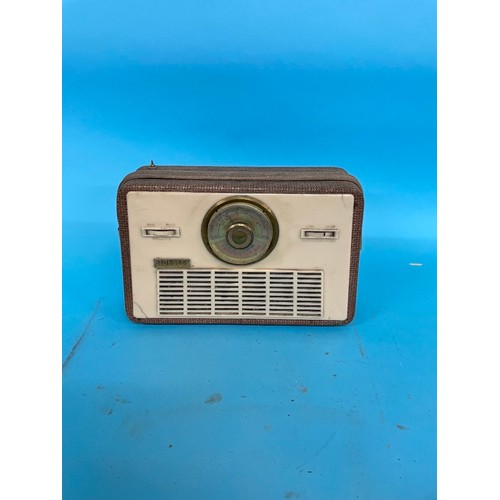 25 - A Bush portable radio, type TR82C, and nine others (10)