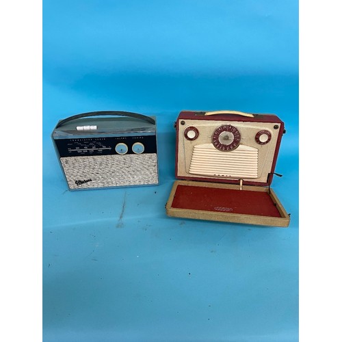 25 - A Bush portable radio, type TR82C, and nine others (10)