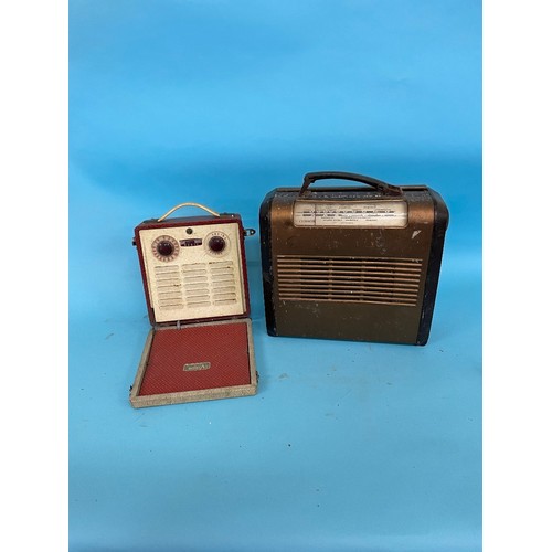 25 - A Bush portable radio, type TR82C, and nine others (10)