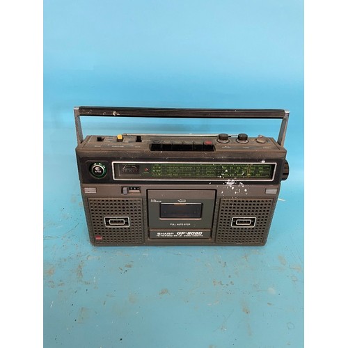 43 - An AIWA ghetto blaster, and eight others (9)