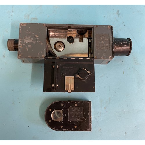 76 - An aircraft camera type G45, reference no. 14A, possibly from a Meteor