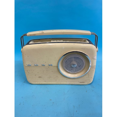 55 - A Bush TR82C radio and three others (4)