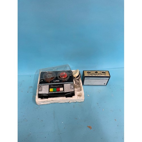 63 - A Roberts R606-NB portable radio, various other portable radios and other items (qty)