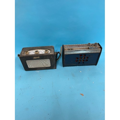 63 - A Roberts R606-NB portable radio, various other portable radios and other items (qty)