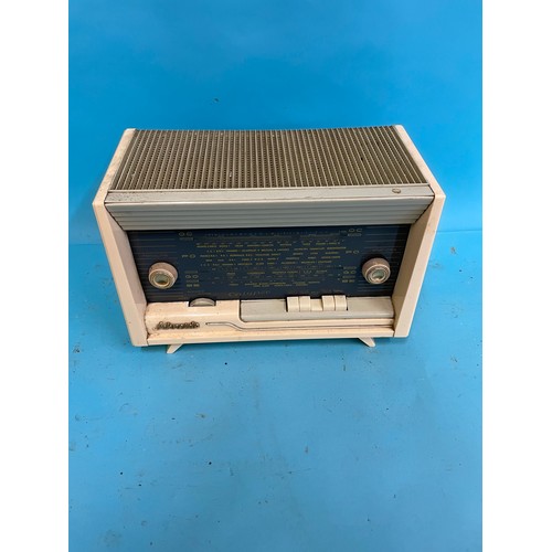 59 - A Perdio portable radio, various other portable radios and other items (qty)