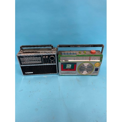 51 - A Roberts portable radio and various other radios and other items (qty)