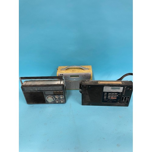 51 - A Roberts portable radio and various other radios and other items (qty)