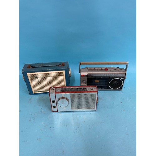 51 - A Roberts portable radio and various other radios and other items (qty)