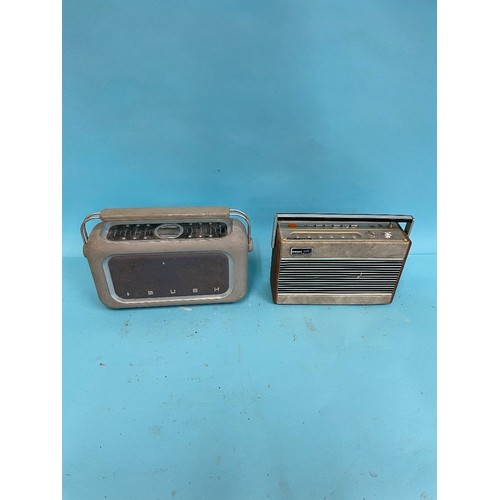62 - A Roberts R606-NB portable radio, various other portable radios and other items (qty)