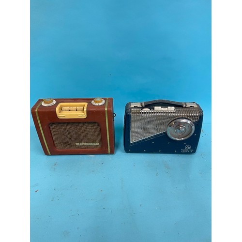 62 - A Roberts R606-NB portable radio, various other portable radios and other items (qty)