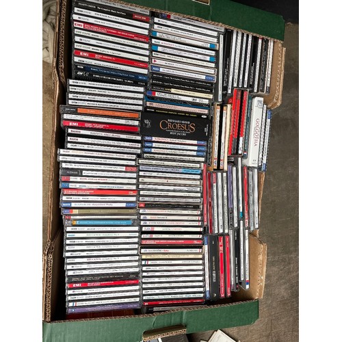 101 - A collection of classical LPs and CDs (16 boxes)