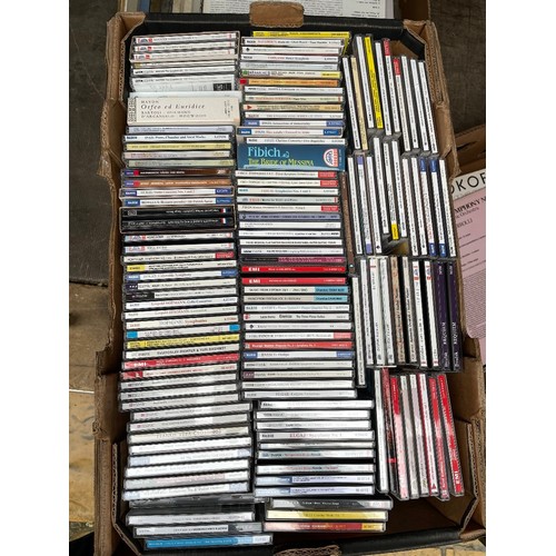 101 - A collection of classical LPs and CDs (16 boxes)