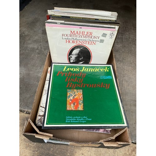 101 - A collection of classical LPs and CDs (16 boxes)