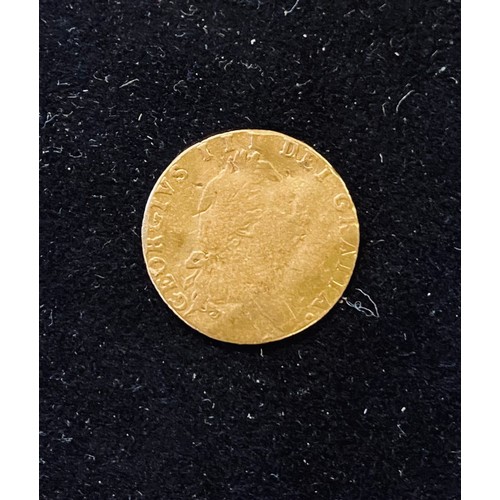 110 - A George III half guinea, 1788