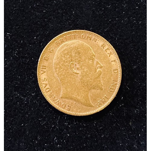 117 - An Edward VII sovereign, 1904