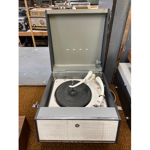 103 - A Ferguson 206STA record player and speakers, and various audio equipment (qty)