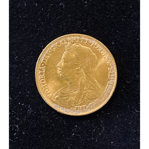 123 - A Half sovereign, 1896